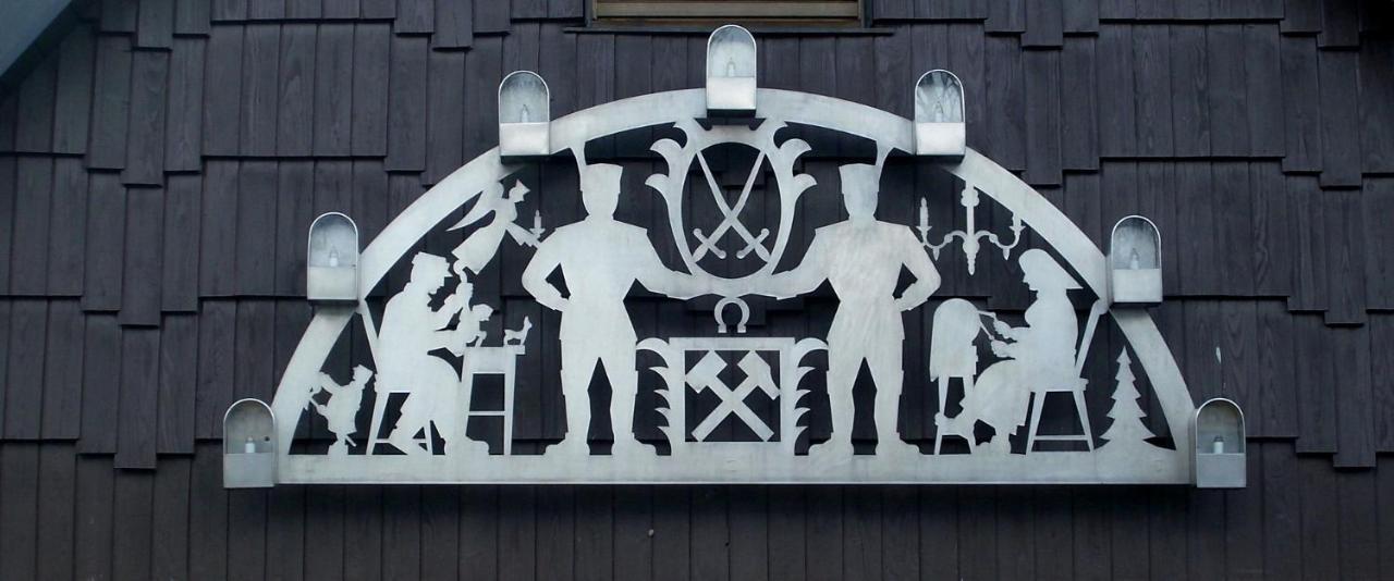 Ferienwohnung Am Bergmannsbrunnen 숀하이데 외부 사진