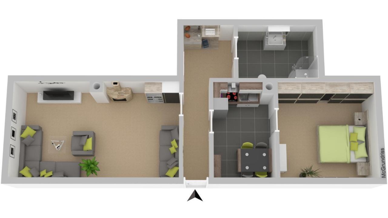 Ferienwohnung Am Bergmannsbrunnen 숀하이데 외부 사진