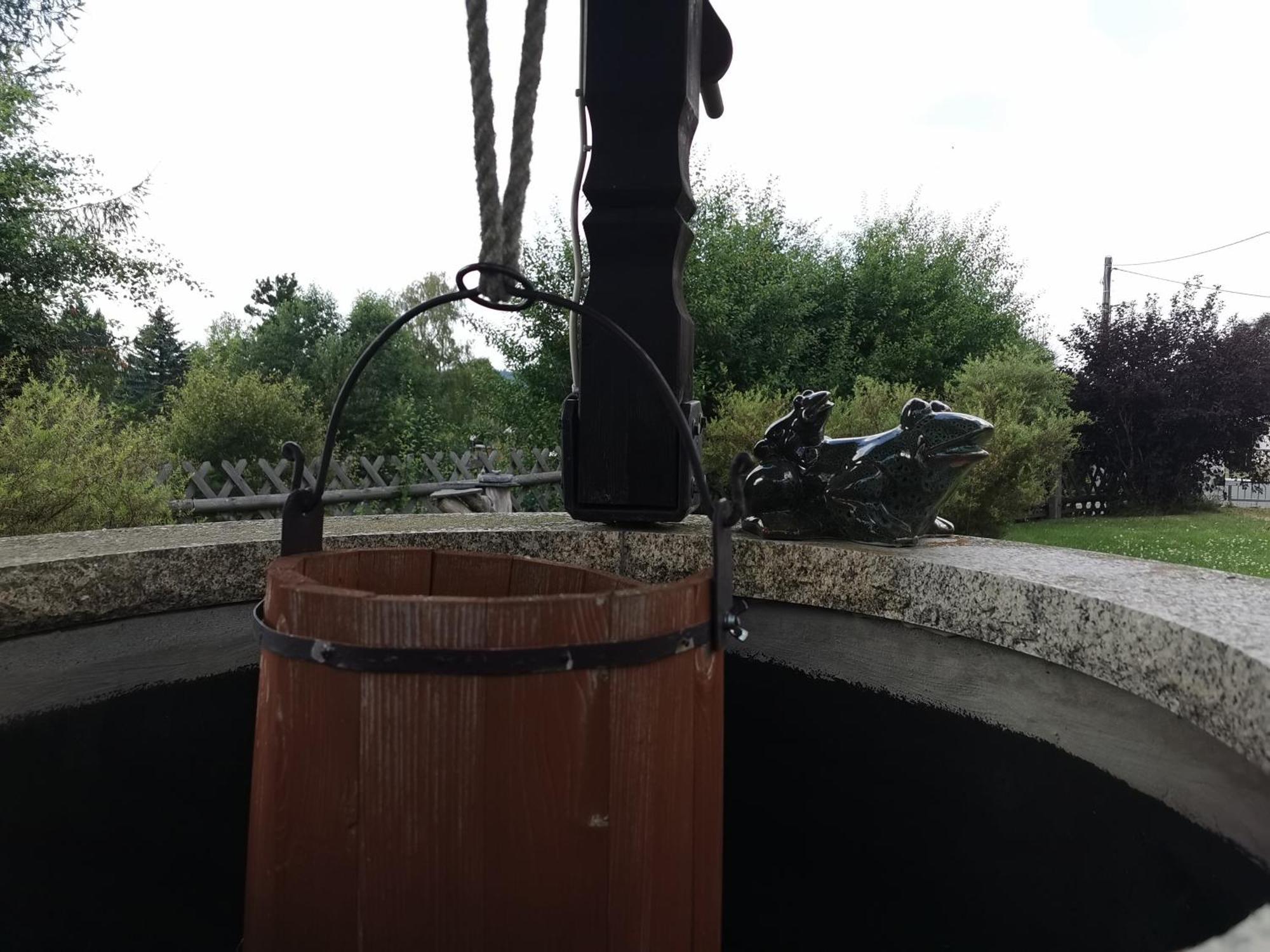 Ferienwohnung Am Bergmannsbrunnen 숀하이데 외부 사진